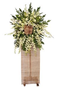 Rest In Peace Funeral & Condolences Flower Stand
